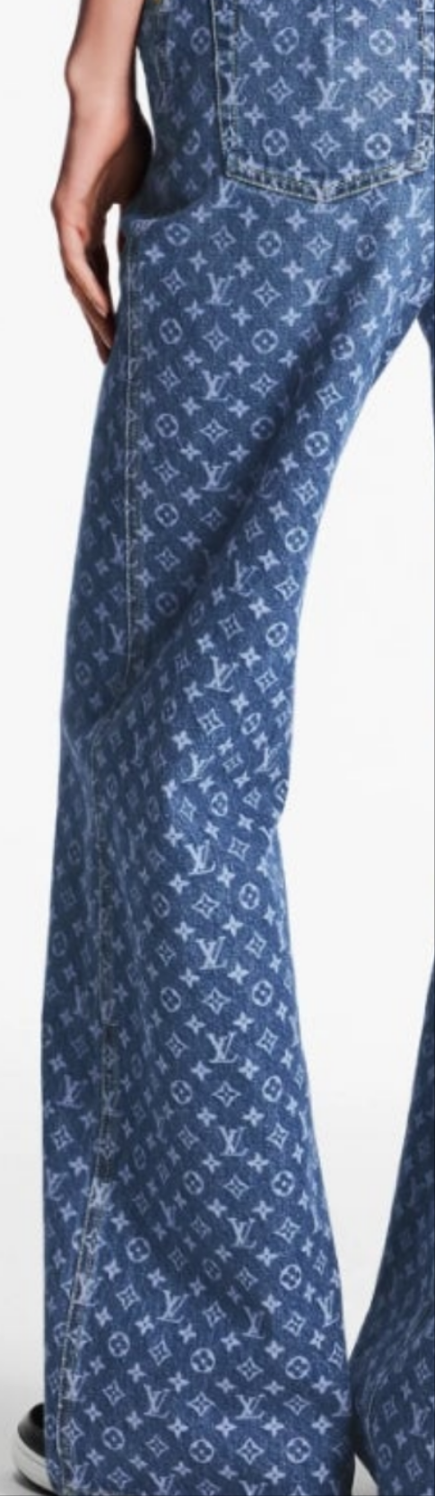 Louis Vuitton Monogram Flared Jeans