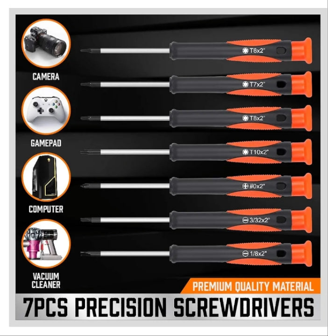124-Piece Magnetic Screwdriver Set with Plastic Racking, Precision Screwdrivers, Magnetizer, Demagnetizer, Allen Keys, Nut Drivers, Ratchet Handles, Sockets & More - DIY Tools for Men, Tools Gift