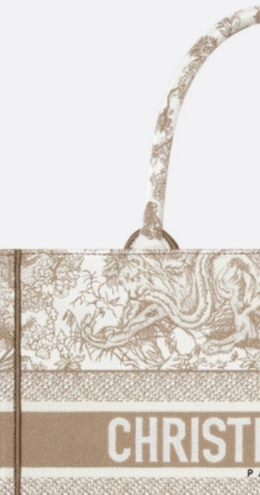 Medium Dior Book Tote
White and Yarrow Pink Toile de Jouy Sauvage Embroidery (36 x 27.5 x 16.5 cm)