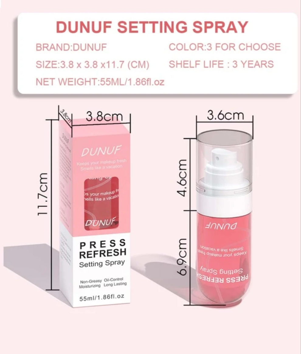 Setting Spray Moisturizing Oil Control Moisturizing Setting spray