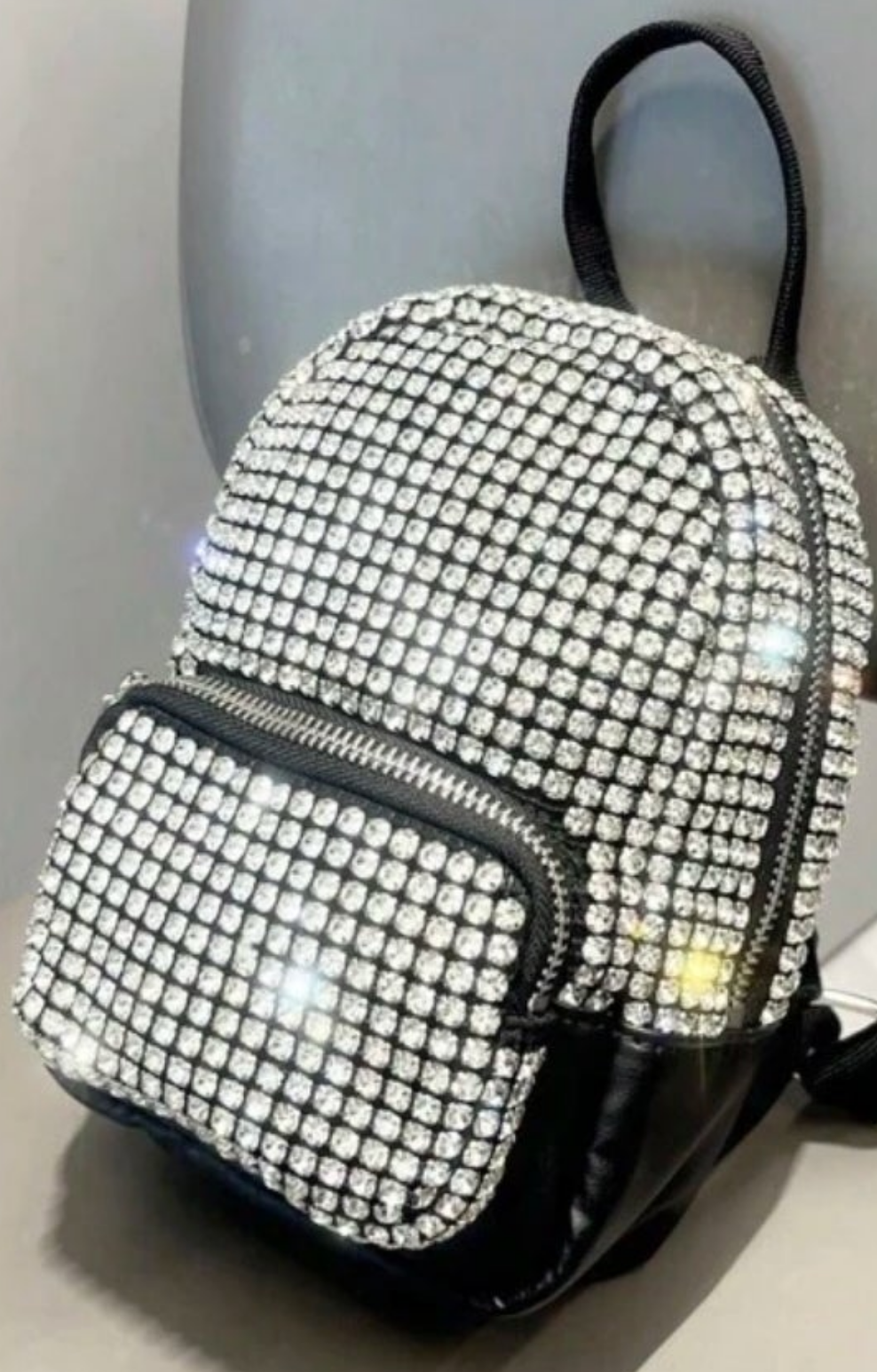 COCOMONEY Rhinestone Baddie minni