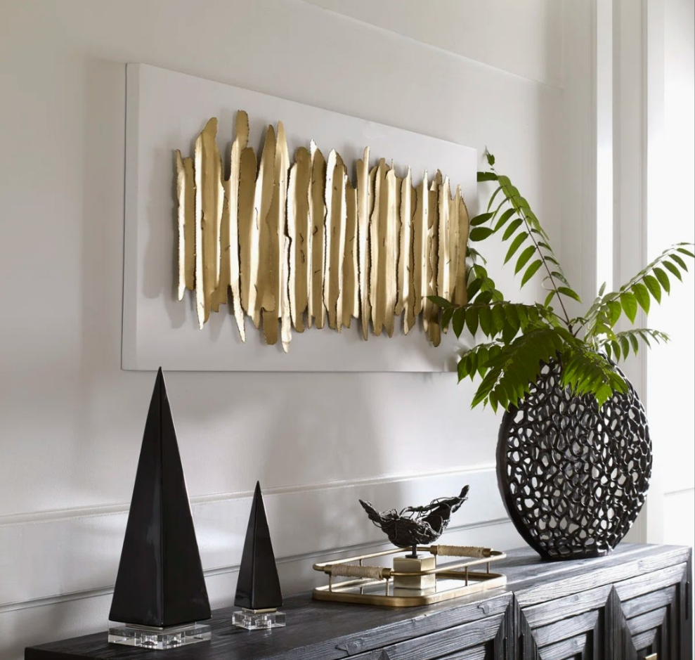 Abstract Wall Decor on Metal Room Decor Home Decor