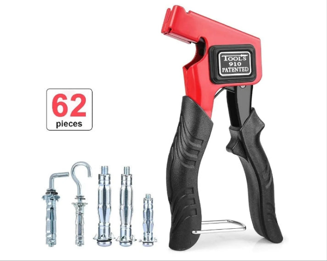 . Excellent Heavy Duty Metal Setting Tool, Paick Hollow Wall Metal Cavity Anchor Plasterboard Fixing