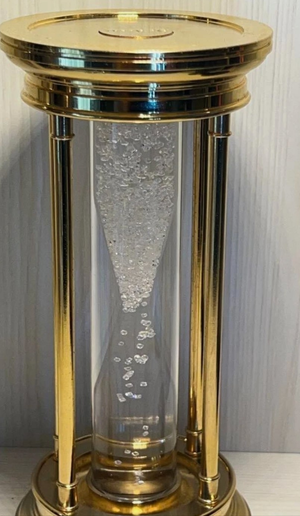 Incredible Diamond De Beers Limited Edition Millennium 2000 Diamond 2000 natural diamonds approx weight 36ct and Brass.