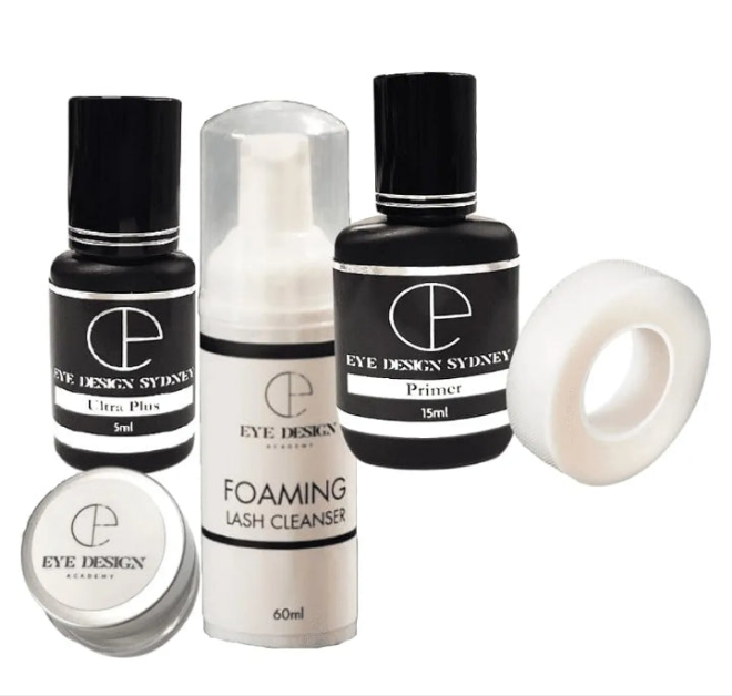 A full set of Eye Design Classic & Volume Eyelash Extensions Professional Kit contains all the essentials for you to start your professional skills instantly. What's included: 3 Cashmere Super Mink Classic 0.15 | C curl | Mix Length ( 9mm - 13mm) 5