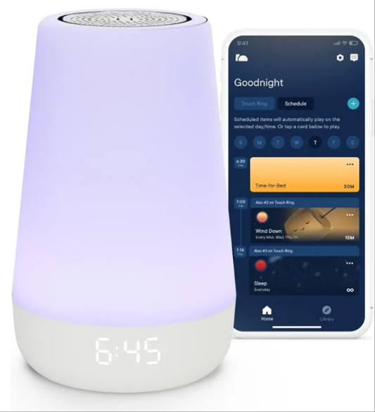 Rest Baby Sound Machine, Night Light | 2nd Gen | Registry Essential, Sleep Trainer, Routine Builder, Time-to-Rise Alarm Clock, White Noise Soother, Nursery Stories, Toddler Kids Bedroom (Wi-Fi)