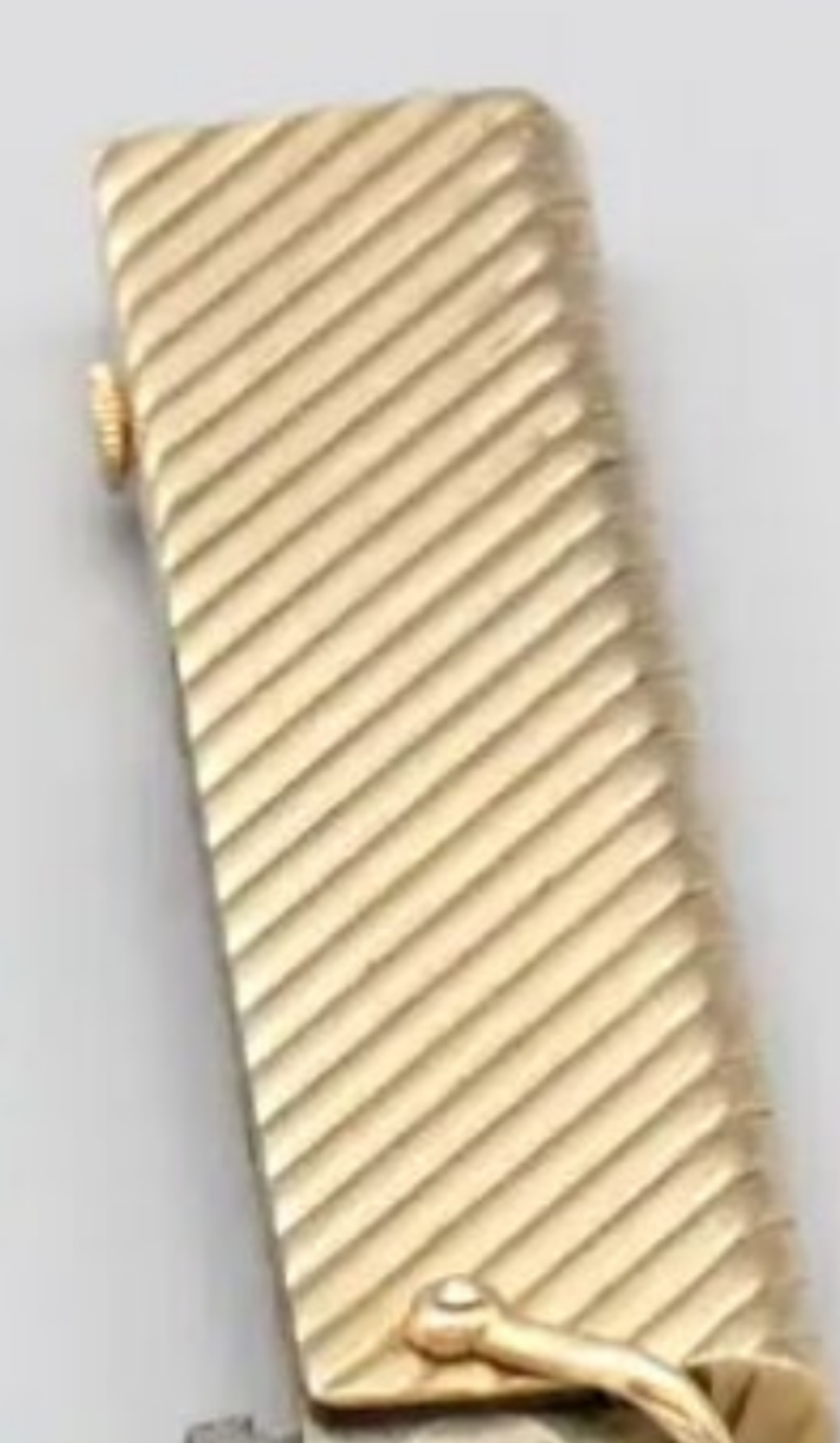 14k Gold Verdura Gold Utility Knife and Key with Clock and Hidden Pencil and mystery key exciting