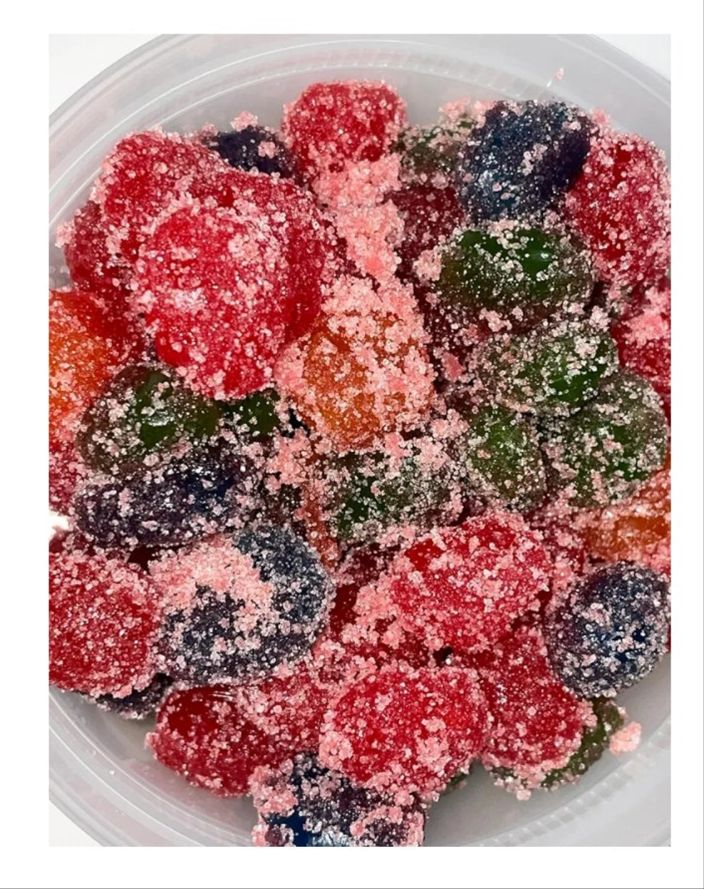 Extra Sour Candy, Super Tangy Candy Bites, Irresistible Extra Sour Gummy Candy (8 Ounce