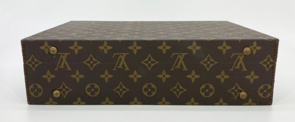 Vintage Louis Vuitton Monogram Jewelry Case c1970s