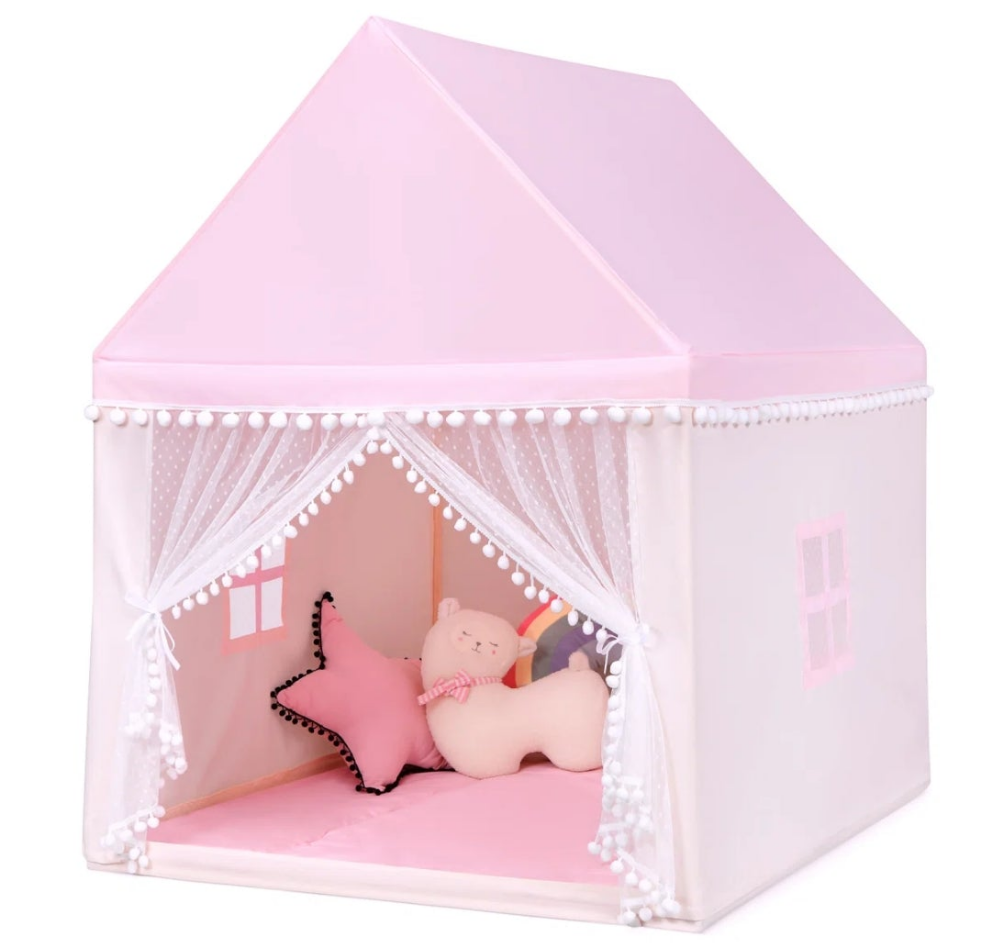 41'' W x 47'' D Indoor / Outdoor Fabric Play Tent