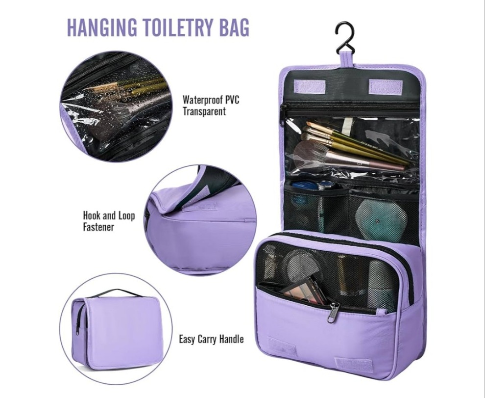 8 pc Set Packing Cubes for Travel Essentials, Suitcase Organizer Bags Set for Luggage, Road Trip Travel Accessories in 4 Sizes (Extra Large, Large, Medium, Small), Purple