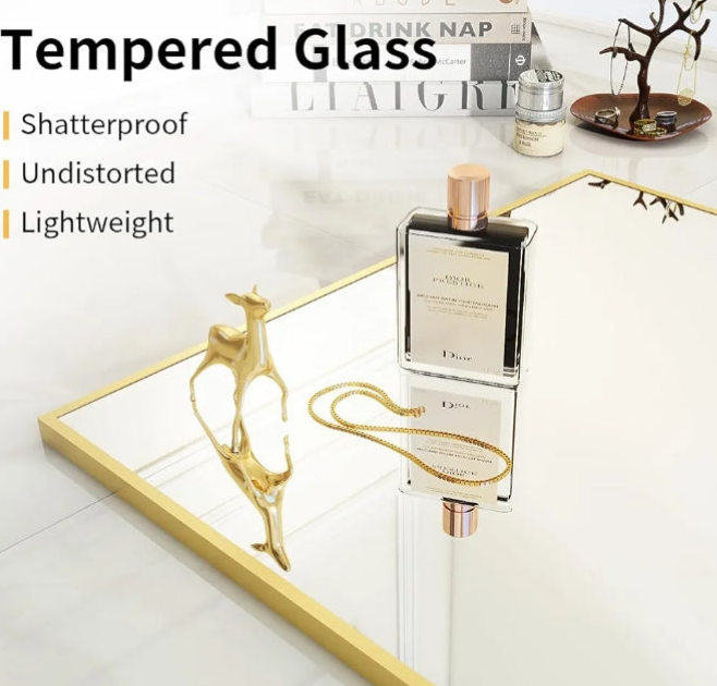 Oversized Full Length Mirror, 71" x 30" Floor Mirror with Stand, Aluminum Alloy Frame Full Body Mirror, Standing Hanging or Leaning Against Wall Bedroom Living Room