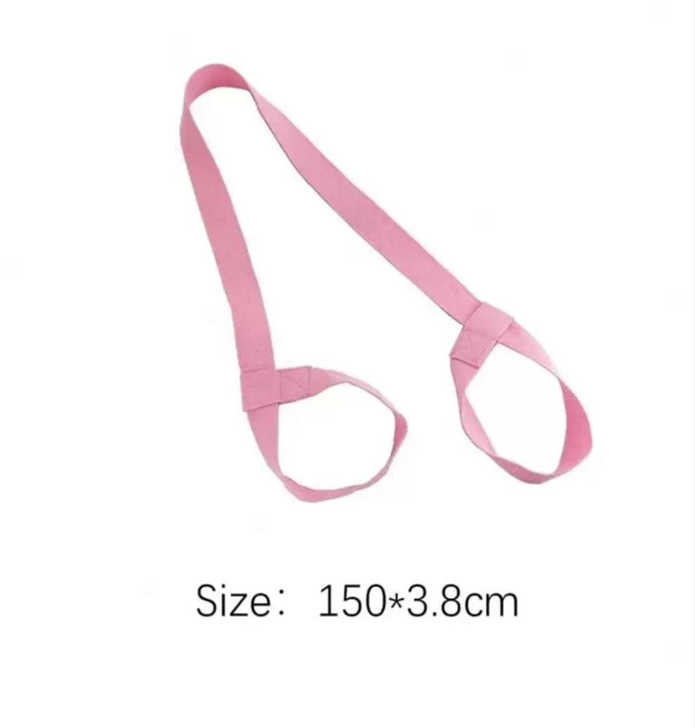 1pc Yoga Mat Carrying Strap, Portable Yoga Mat Binding Strap, Stretch Band %100 polyester