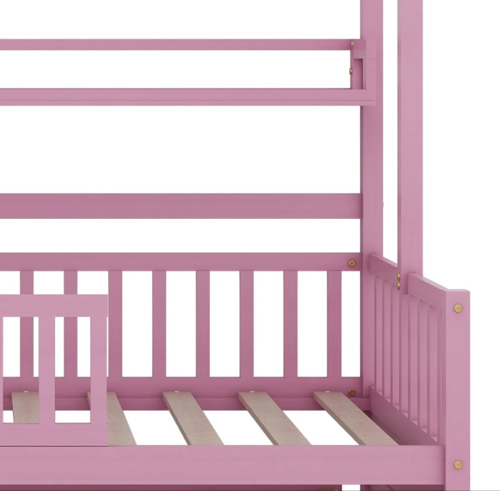Pink Twin House Daybed with Trundle Pink or White cute π