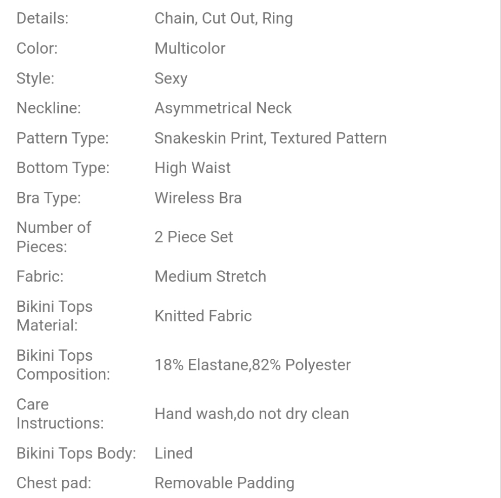 Plus Size Printed Bikinis, 2pcs Set Summer COCOMONEY