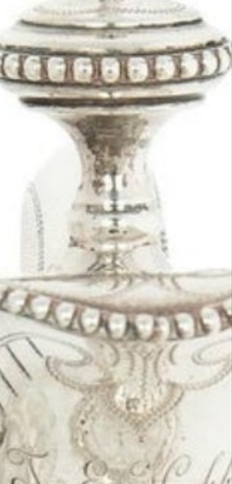 Fabulous A pair of silver-mounted crystal Royal presentation claret jugs