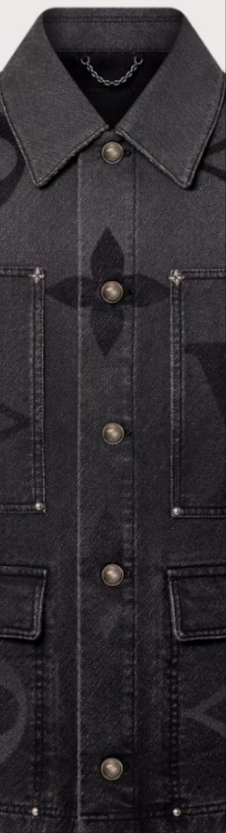 Louis Vuitton Monogram Denim Blouson