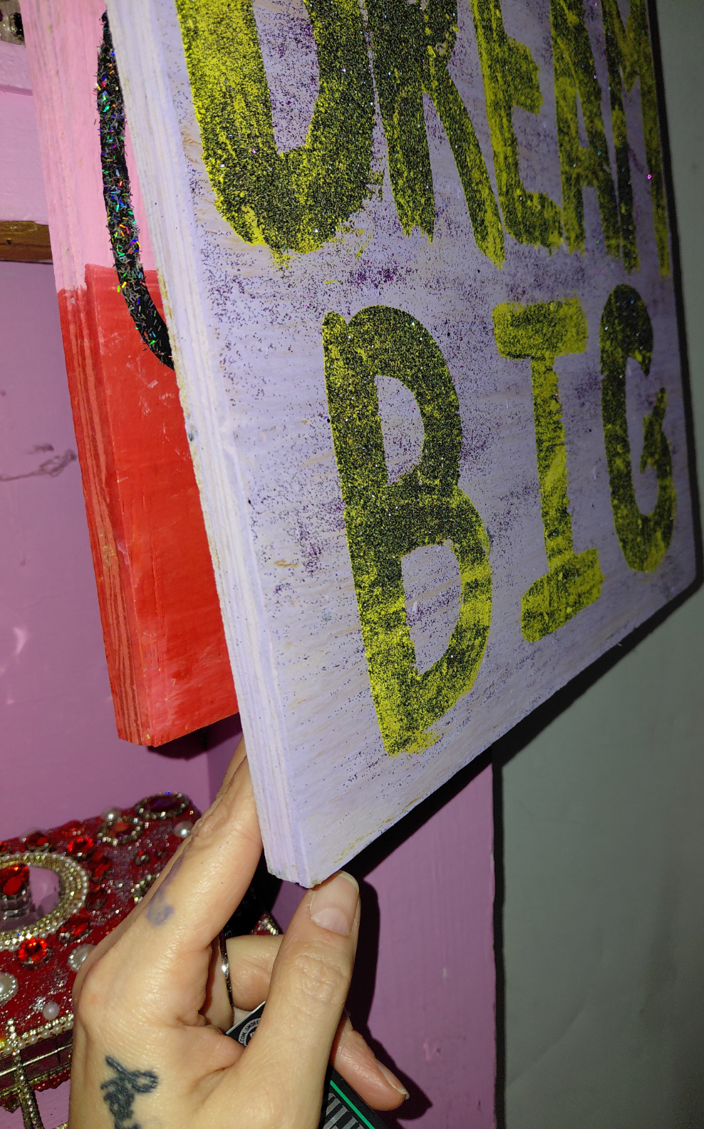 COCOMONEY ART Dream big 1 OF 1 CUSTOM PIECE BY COCOMONEY