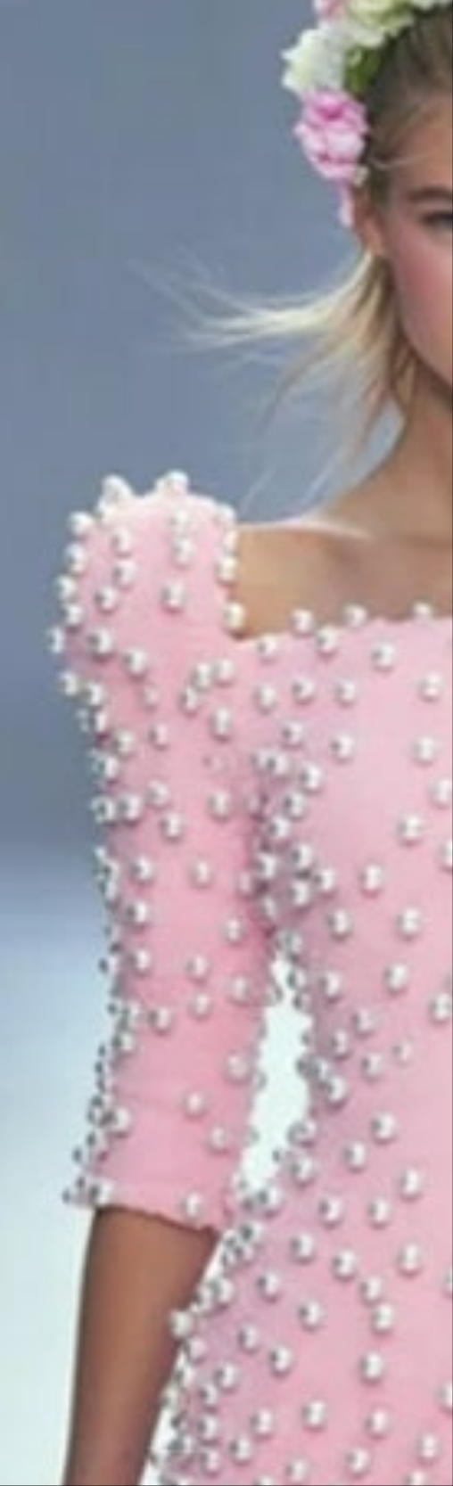 Pearls Half Sleeve Jumpsuit-Pink COCOMONEY
