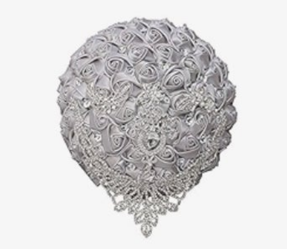 Handmade Luxury Wedding Bridal Bouquet Large Silk Rose Holding Toss Artificial Flowers Bouquets with Satin Ribbon Pearls Rhinestone for Bride Vintage Royal Wedding BouquetHandmade Luxury Wedding Bridal Bouquet Large Silk Rose Holding Toss Artificial Flowe