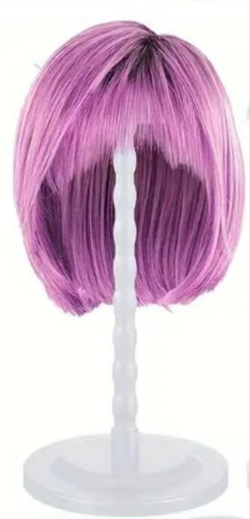 1 piece Wig or Hat Stand plastic easy assembly