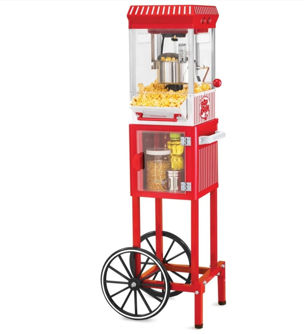 Popcorn Maker Machine in 2 colors to choose from yay fun