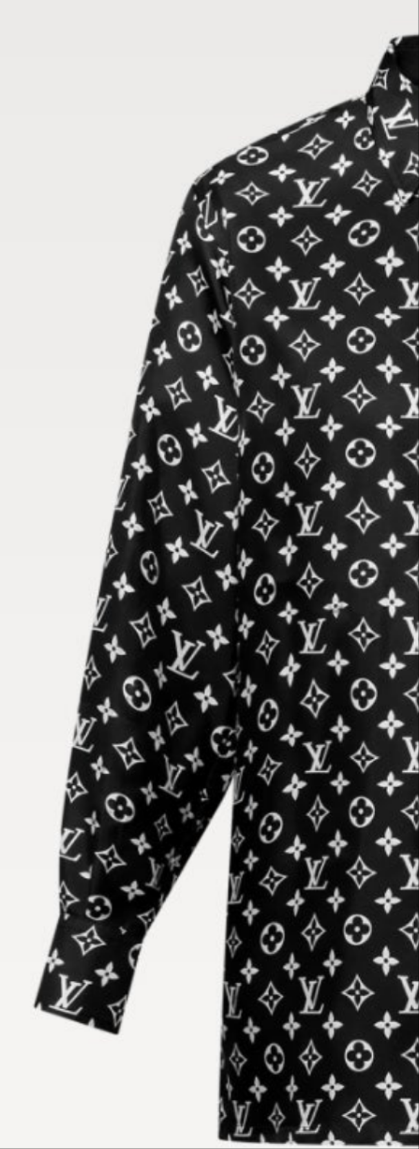 Louis Vuitton Monogram Silk Shirt