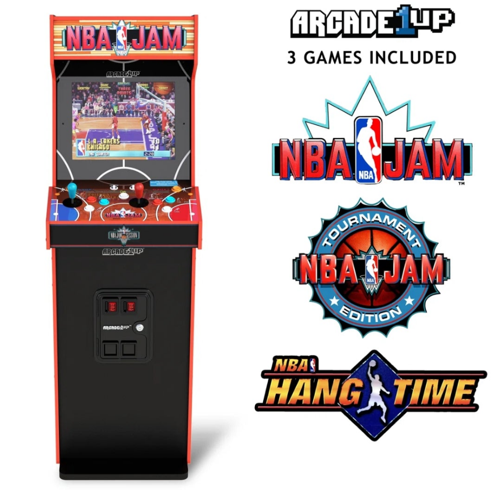 GALAGA 1981 DLX ED...OR Pacman Legacy Arcade DLX ED...OR Nba Jam Deluxe 2-player Control Panel Arcade Machine Console...ORMORTAL KOMBAT II ARCADE DLX ED