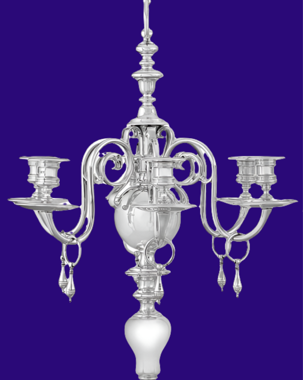 2pcs- Pair of Silver Candelabra by Thomas Bradbury elegant and fun a stunning masterpiece of candle holders from the 1930s
