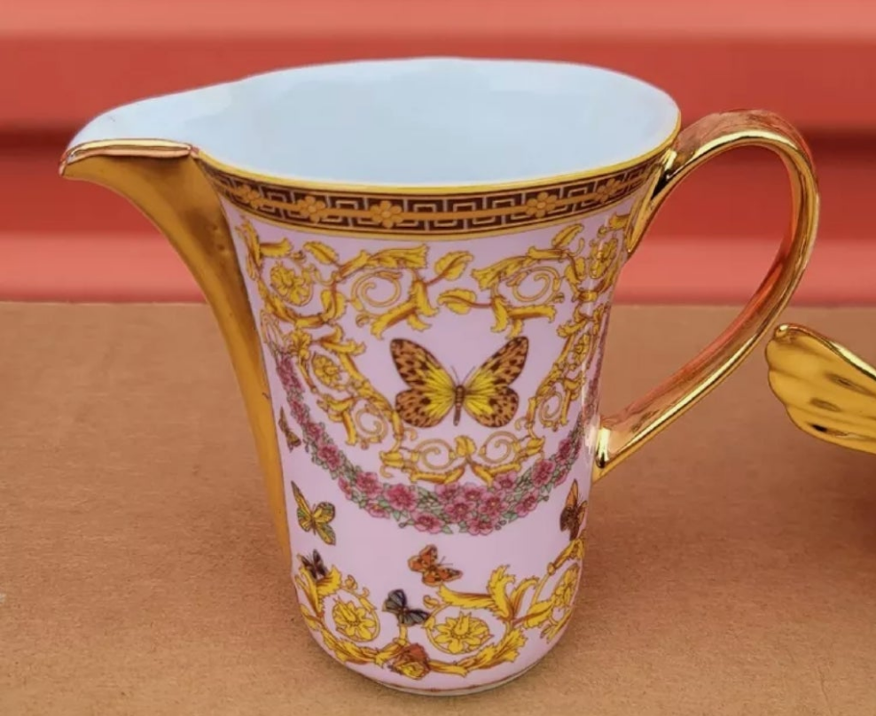 Le Jardin de Versace Rutherford Butterfly Garden Coffee Set 15 PIECES