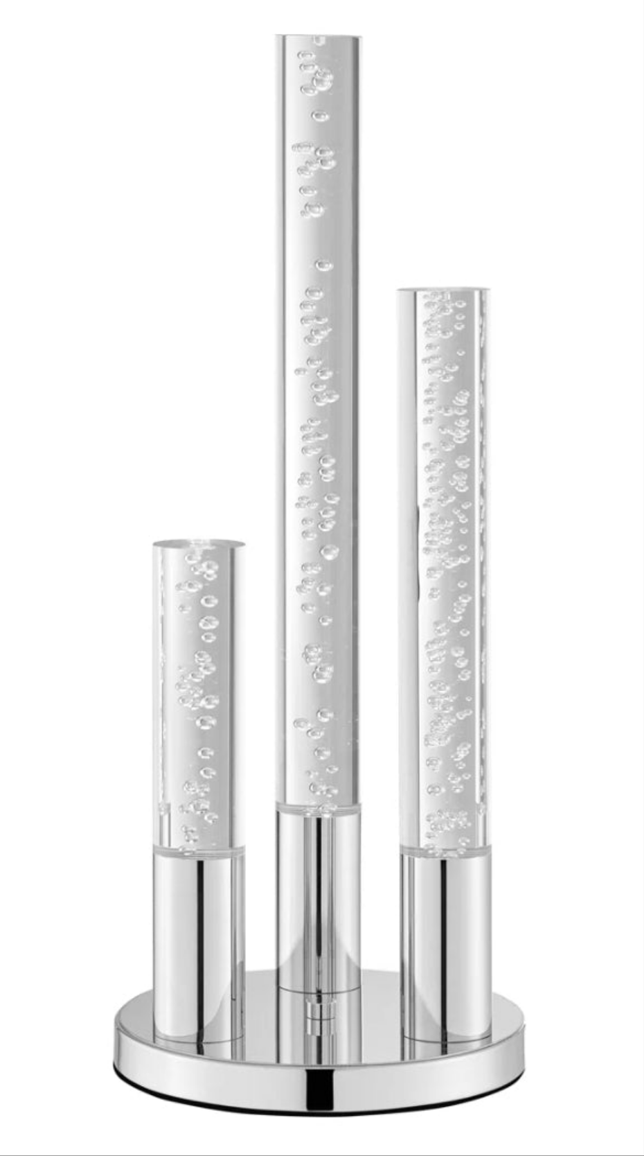 Acrylic LED Cylinders Table Lamp / 3 Light
