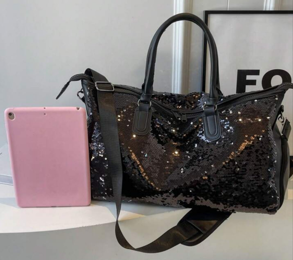 COCOMONEY Duffel Bag Sequin Queen