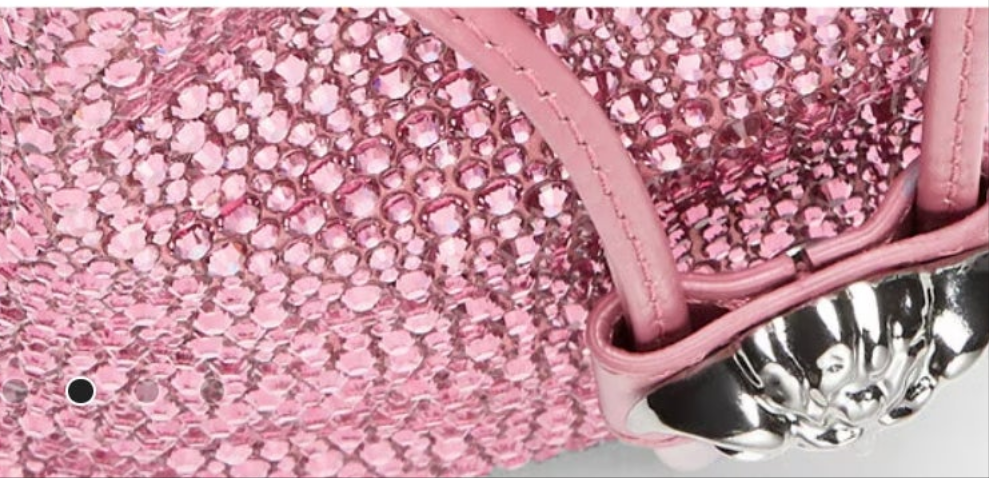 Versace Crystal La Medusa Mini Bucket Bag