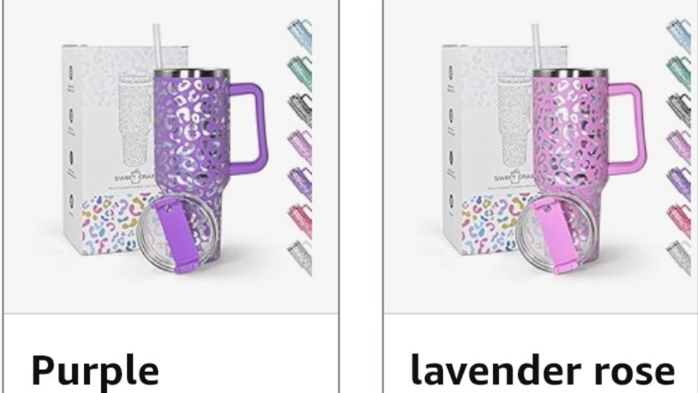 40 oz Tumbler with Handle and Straw, Stainless Steel Leopard Print Tumbler with Handle, Double Vacuum Leopard Cup, Keeps Drinks Cold Up to 24 Hours