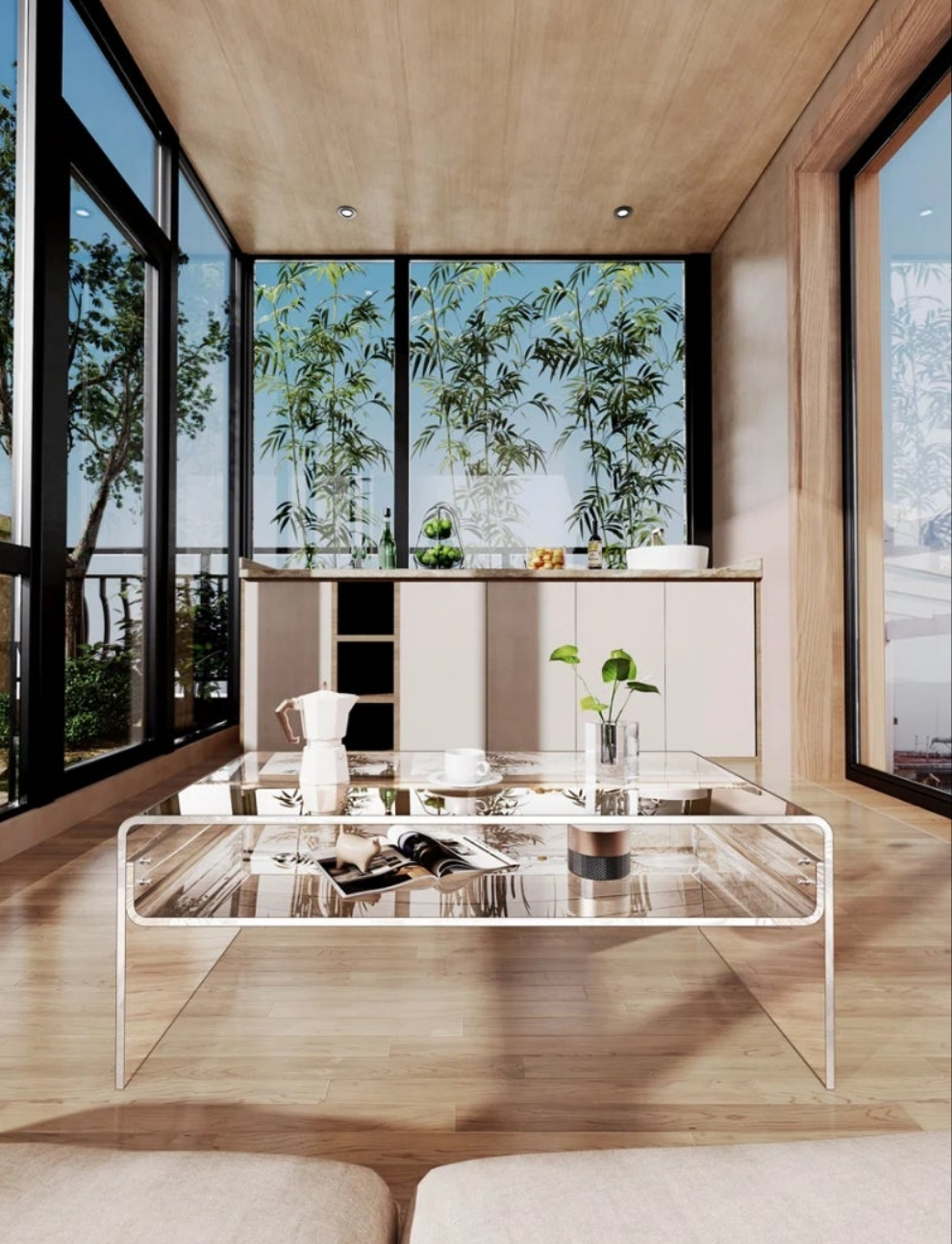 Acrylic Coffee Table