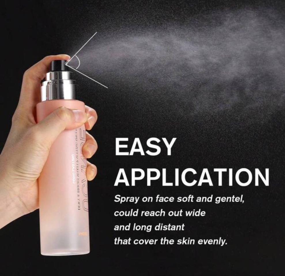 Makeup Setting Spray -Matte / Dewy Finishing Spray, Long Lasting Oil Control Make Up Spray, Lightweight Hydrate Face Mist For Face