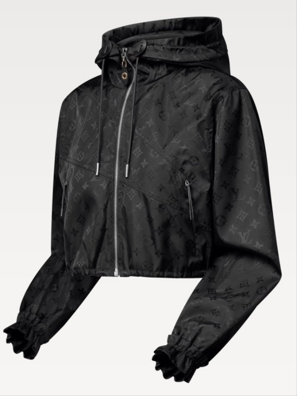 Louis Vuitton Cropped Monogram Windbreaker
