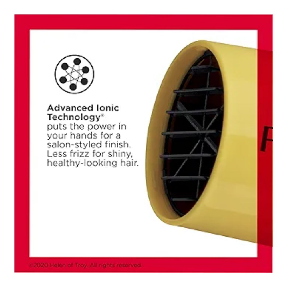 Hairdryer yellow