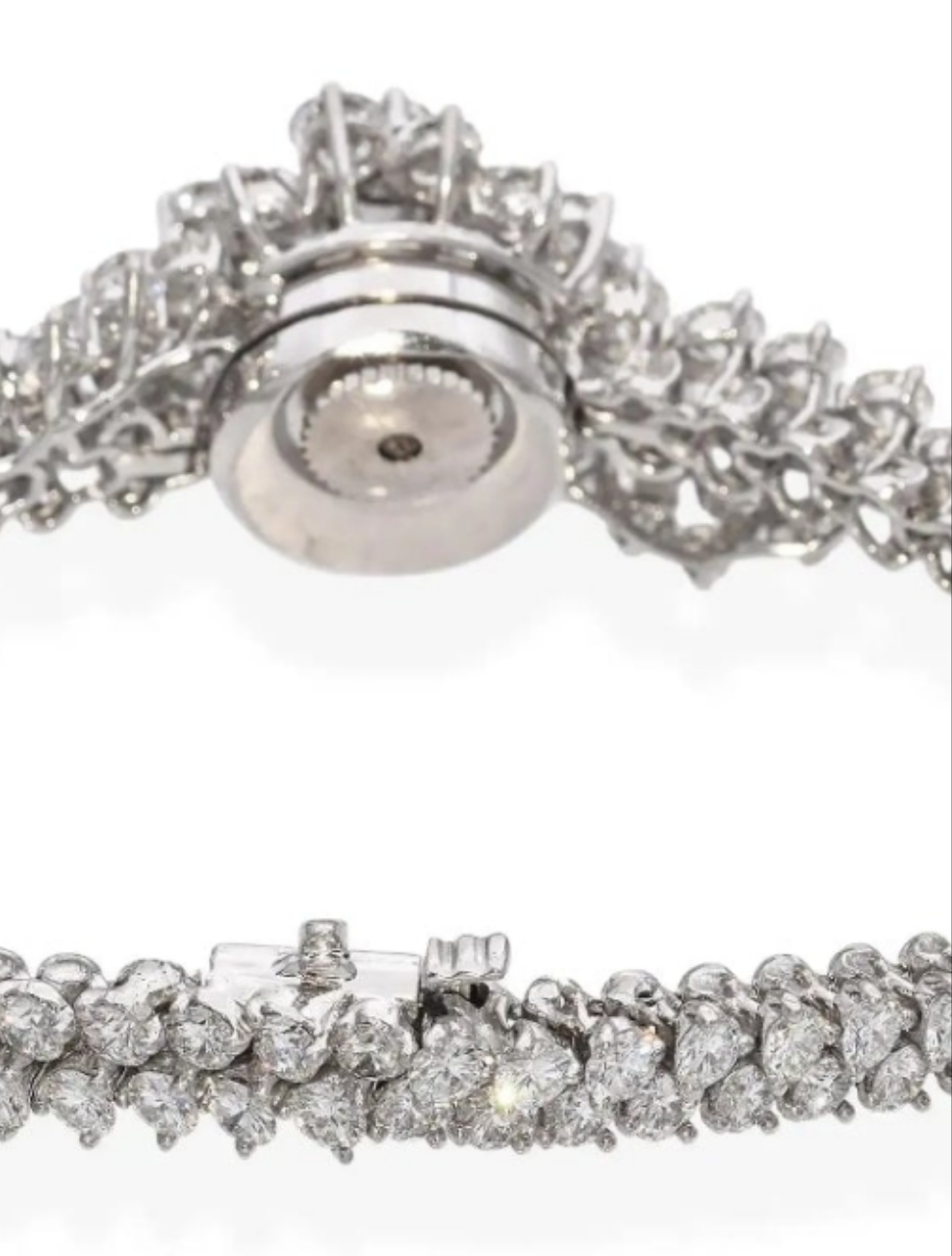 Stunning Vintage Blancpain Platinum Diamond Hidden Watch