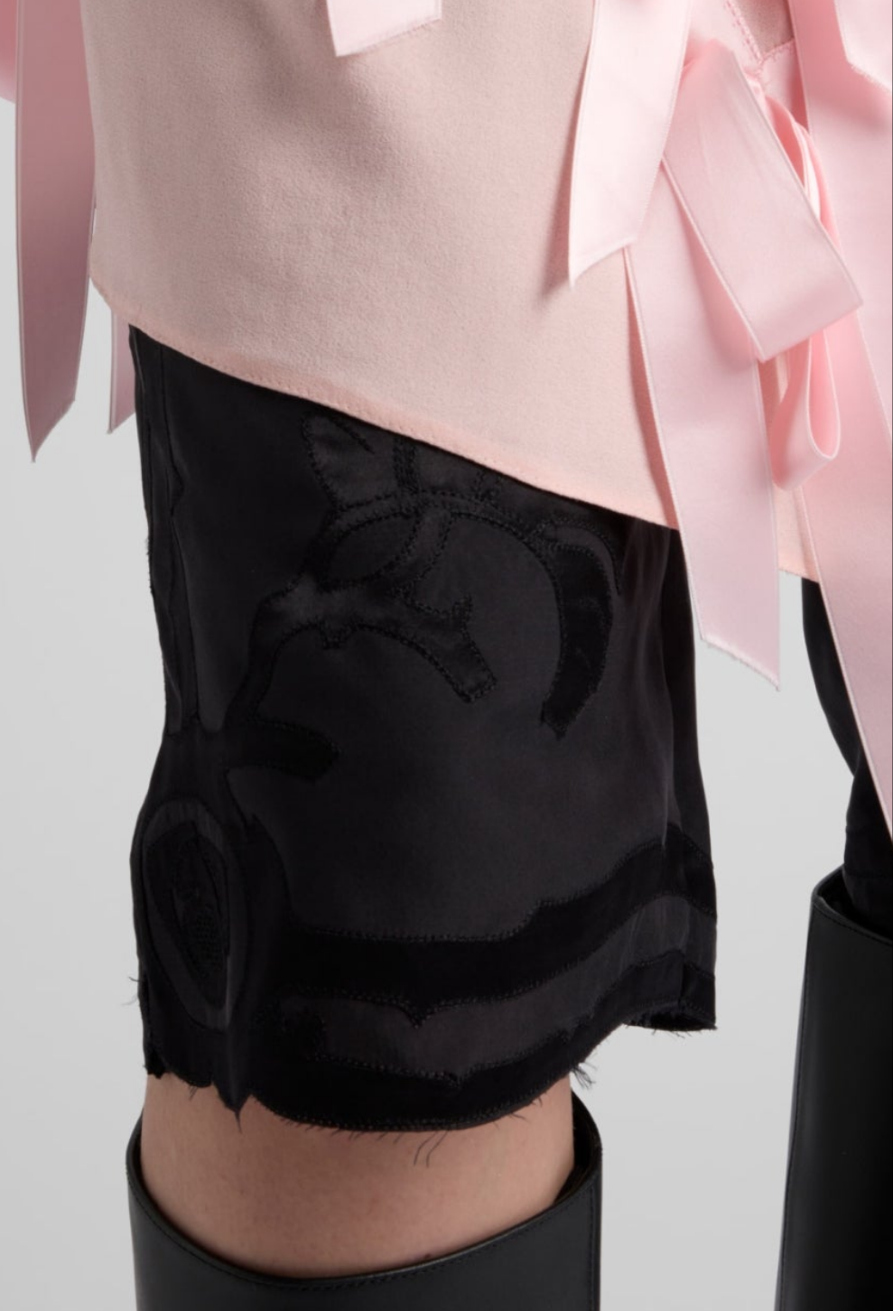 Prada Sablé dress with bows
