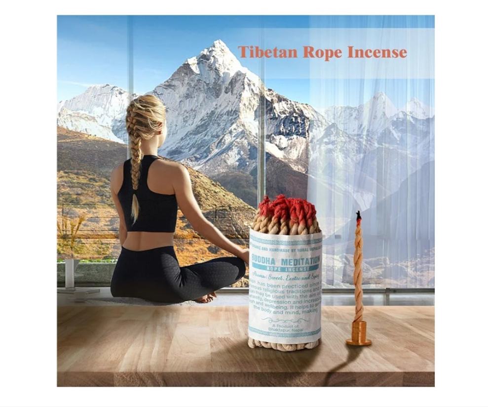 Tarot Cards Set with Meanings on Them-Beginner Tarot Deck Set-Tarot Spread Cloth,Velvet Pouches-Tarot Cards for Beginners Crystal-Rope Satya Incense
