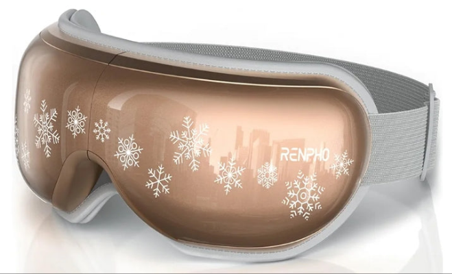 Eye Massager Eyeris 1, FSA HSA Eligible Sleep Eye Mask with Heat Bluetooth Music, Face Massager, Eye Care Birthday Gifts, Relax Eye Reduce Eye Strain