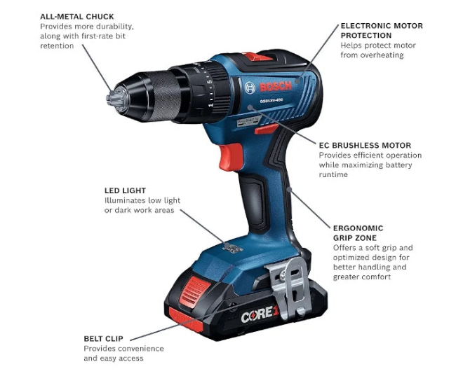 Brushless Cordless Hammer Drill and Impact Driver