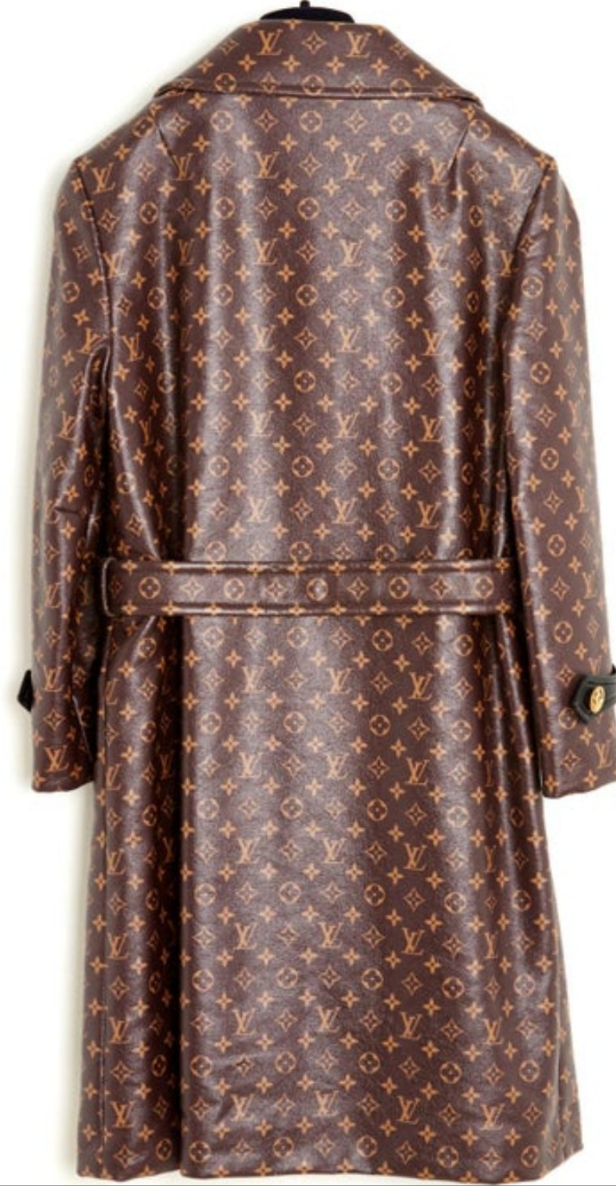 Hot Louis Vuitton 2020 Manteau FR38 LV Silk Monogram Trench Coat UK10 US8 NWT