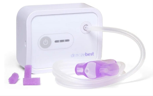 NozeBot | Electric Baby Nasal Aspirator | Hospital Grade Suction | Nose Sucker and Nasal Vacuum | Safe for Infants and Toddlers (Original - Severe Congestion USB-C)