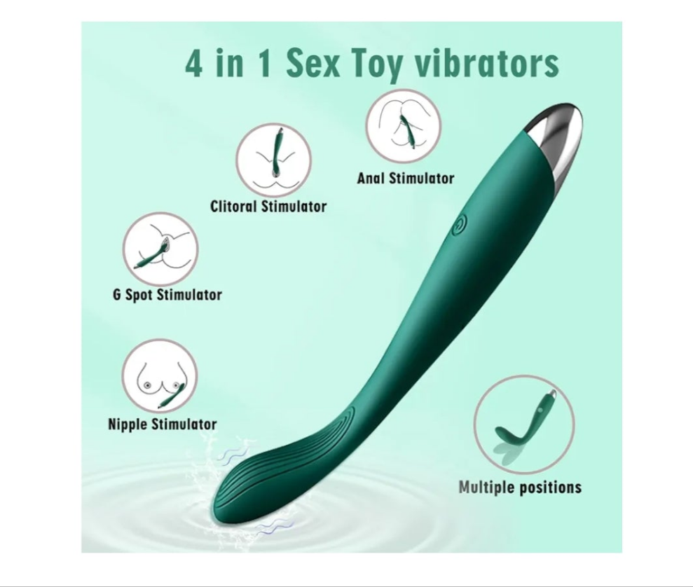 Adult Sex Toys for Women,Clitoral G Spot Vibrator with 10 Powerful Vibrating Modes,Clitoral Nipple Stimulator Finger Bullet Vibrators Waterproof Strapless on Dildo Anal Toys for Couple