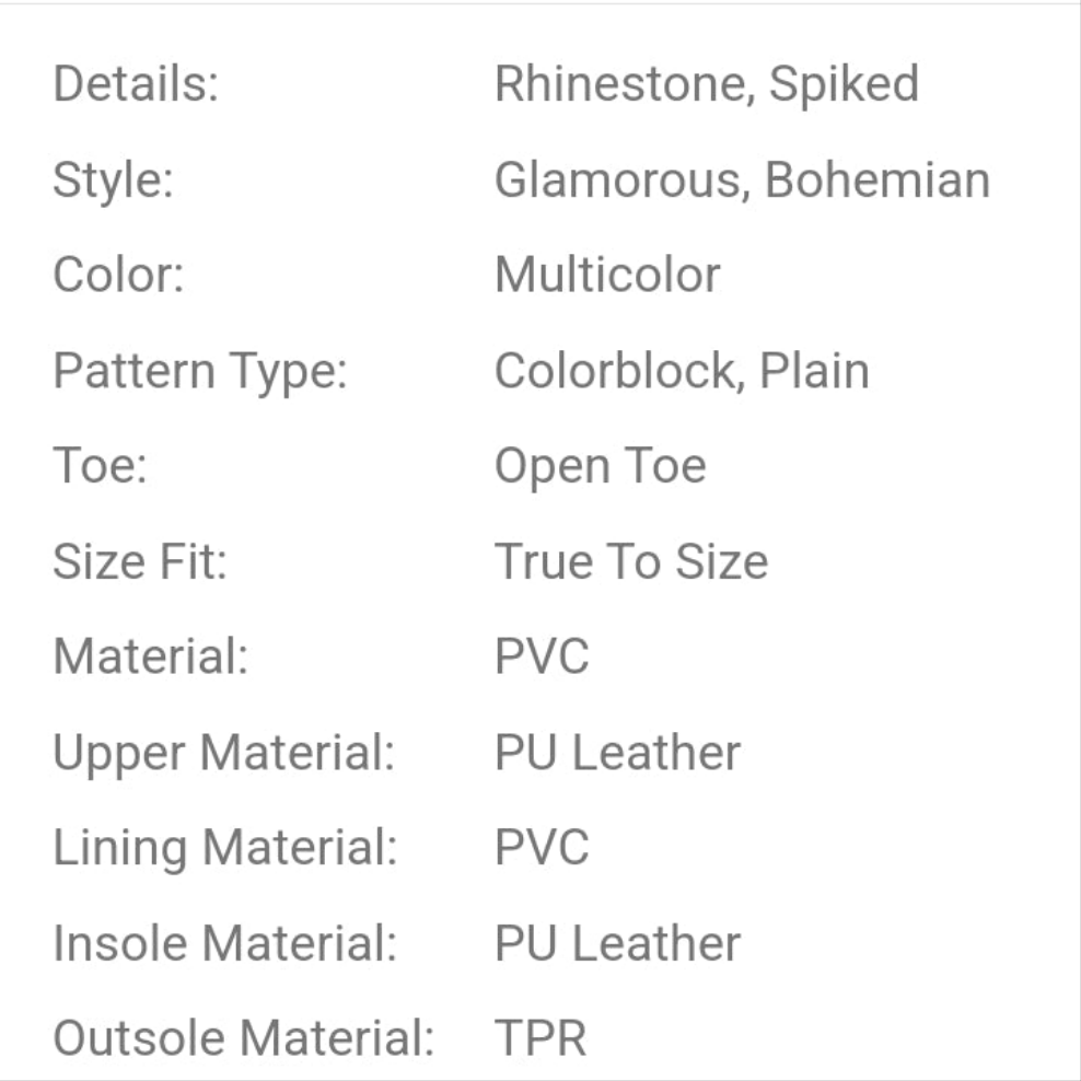 Rhinestone Decorated Flat Sandals, Comfortable Casual Open Toe Slippers Suitable For Outdoor, Beach, Party In Summer