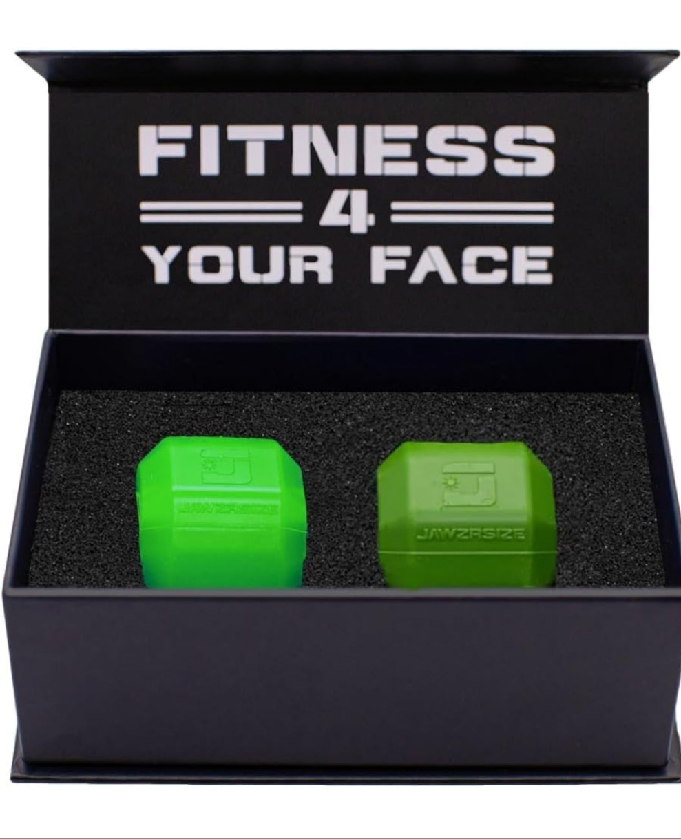 Jaw Exerciser for Women - Men Double Chin Reducer, Facial Toner, Neck Exerciser for Younger and Healthier Look Helps Reduce Stress and Cravings Jawline Traine