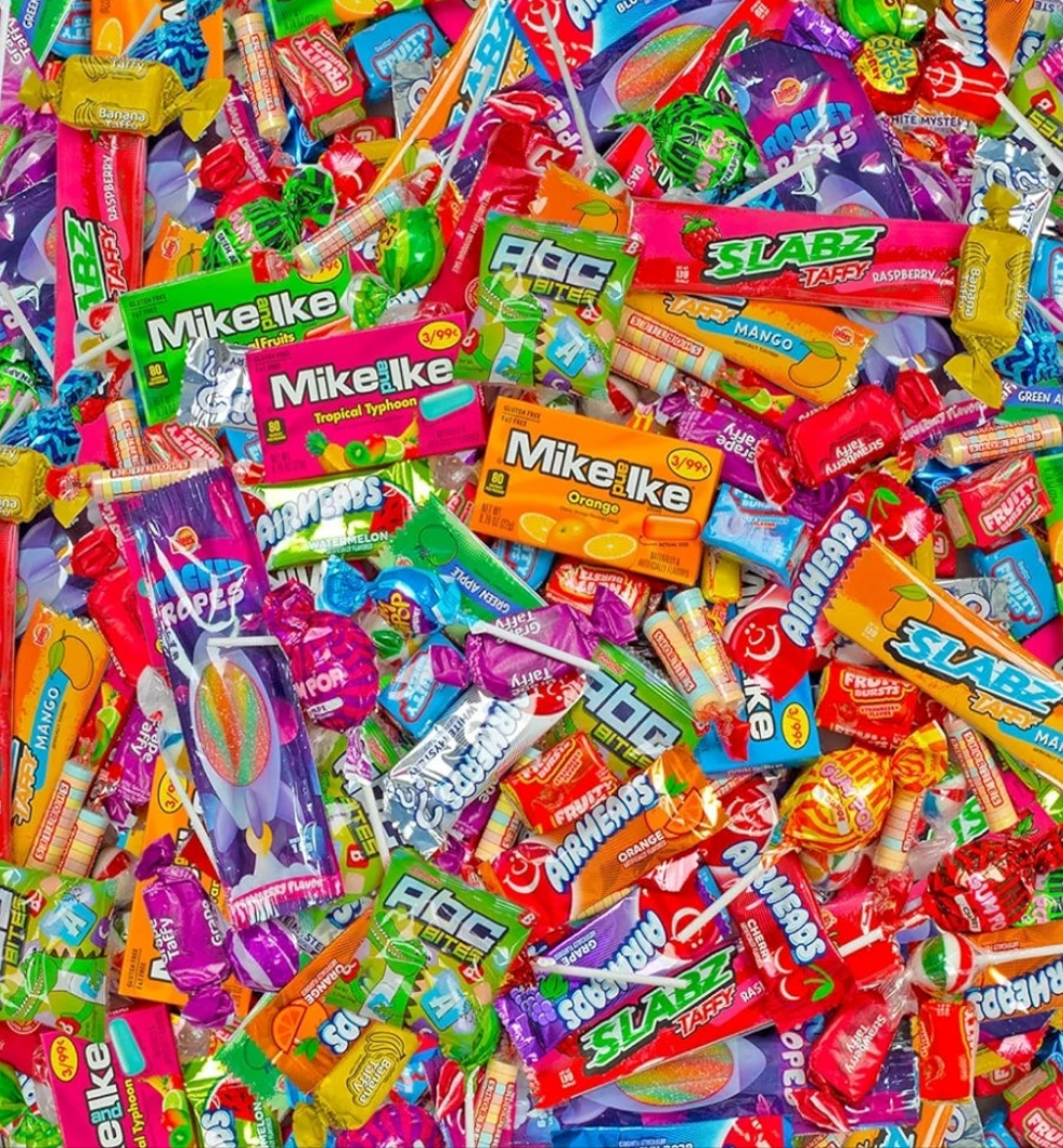 Bulk Party Mix - 8 Pounds - Variety Parade Candies - Piñata Candies - Individually Wrapped Candy - Assorted Candy