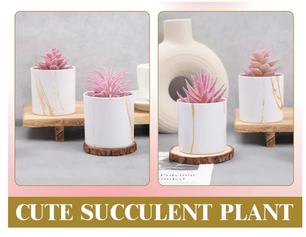 4 Pack Fake Plants Artificial Plants Indoor for Home Office Desk Accessories